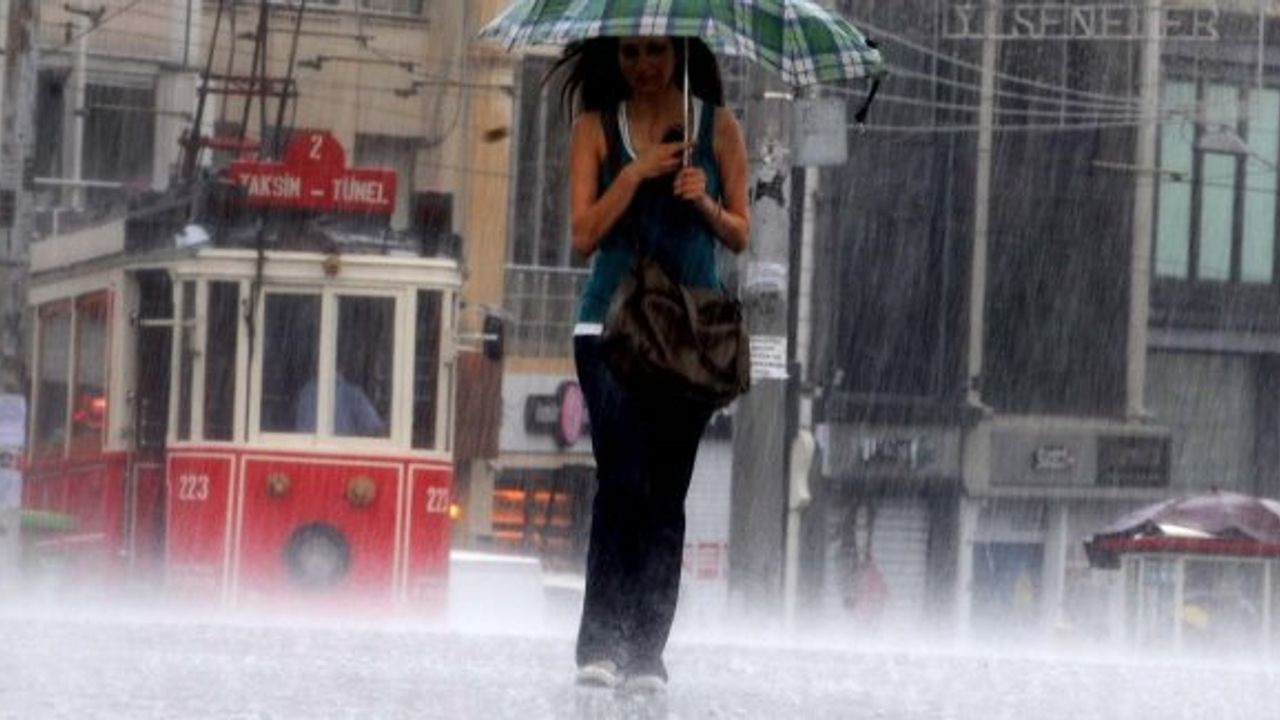 Meteoroloji'den sağanak yağış uyarısı!