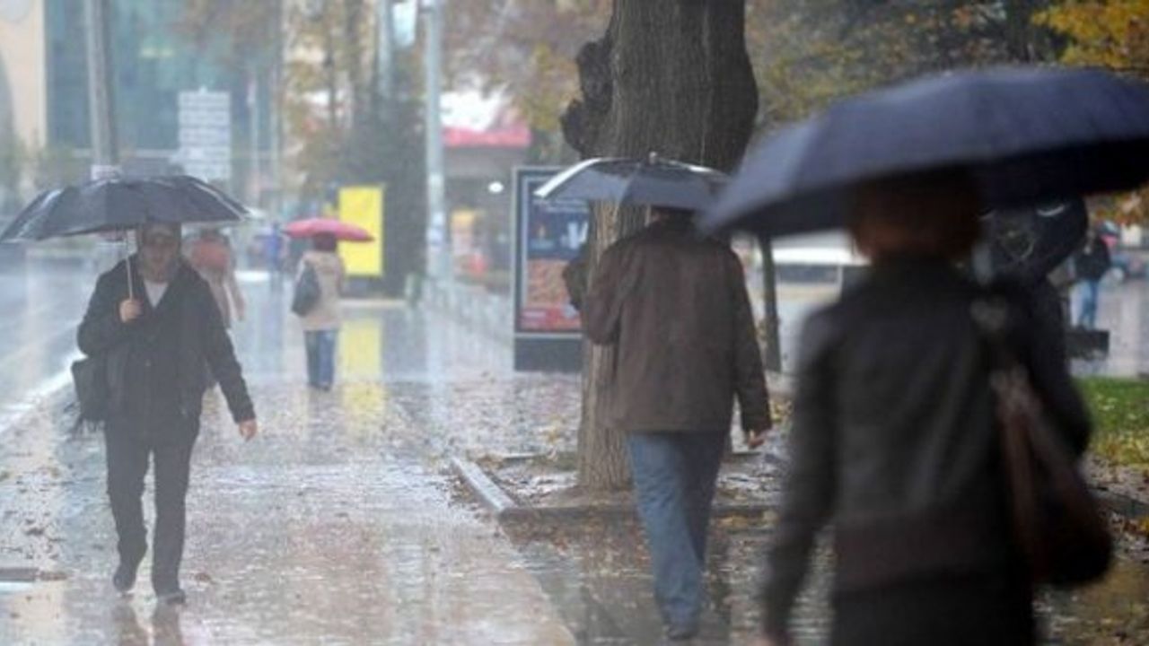 Meteoroloji'den 'kuvvetli yağış' uyarısı