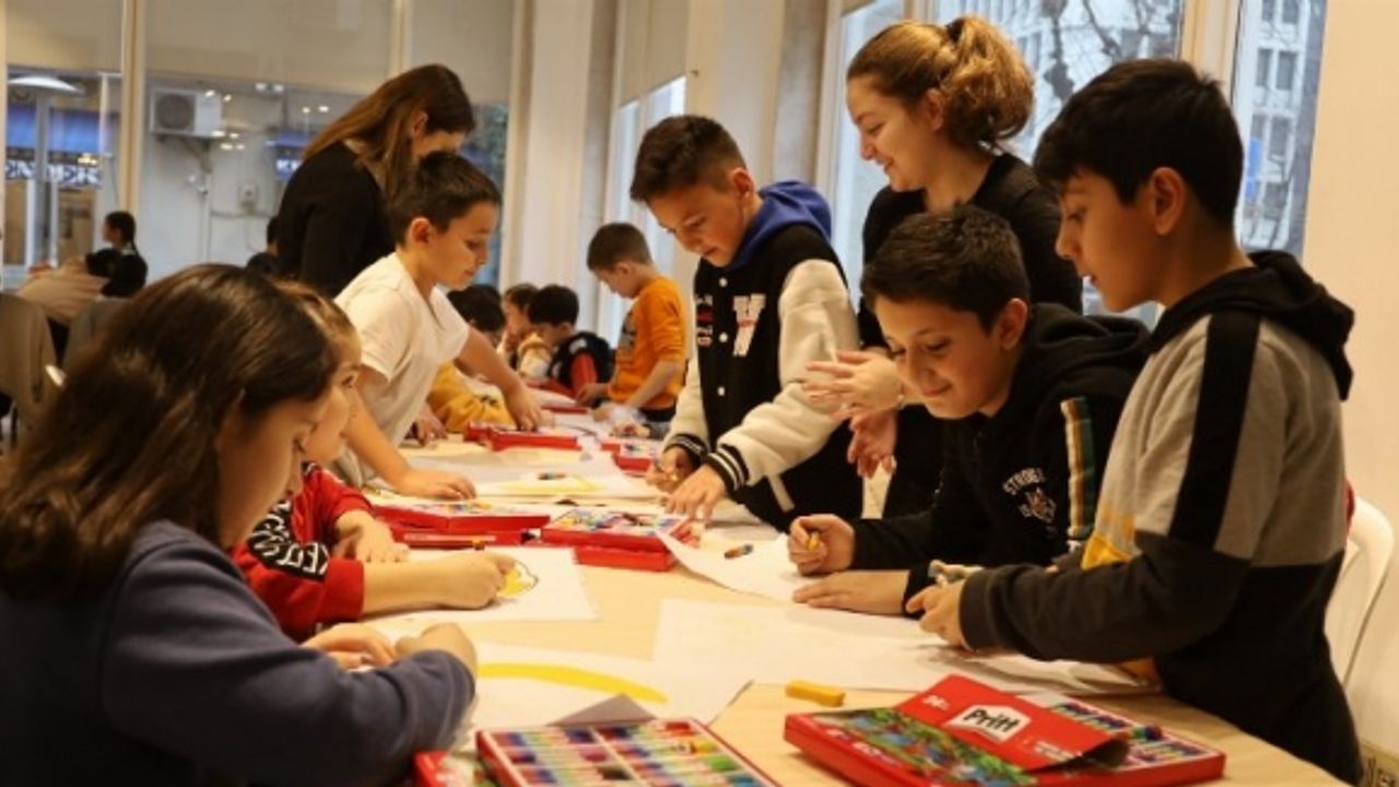Bursa'da çocuk gözüyle sanat