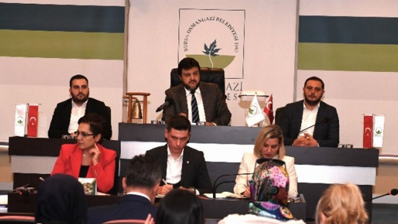 Bursa Osmangazi Meclisi'nde yılın son toplantısı