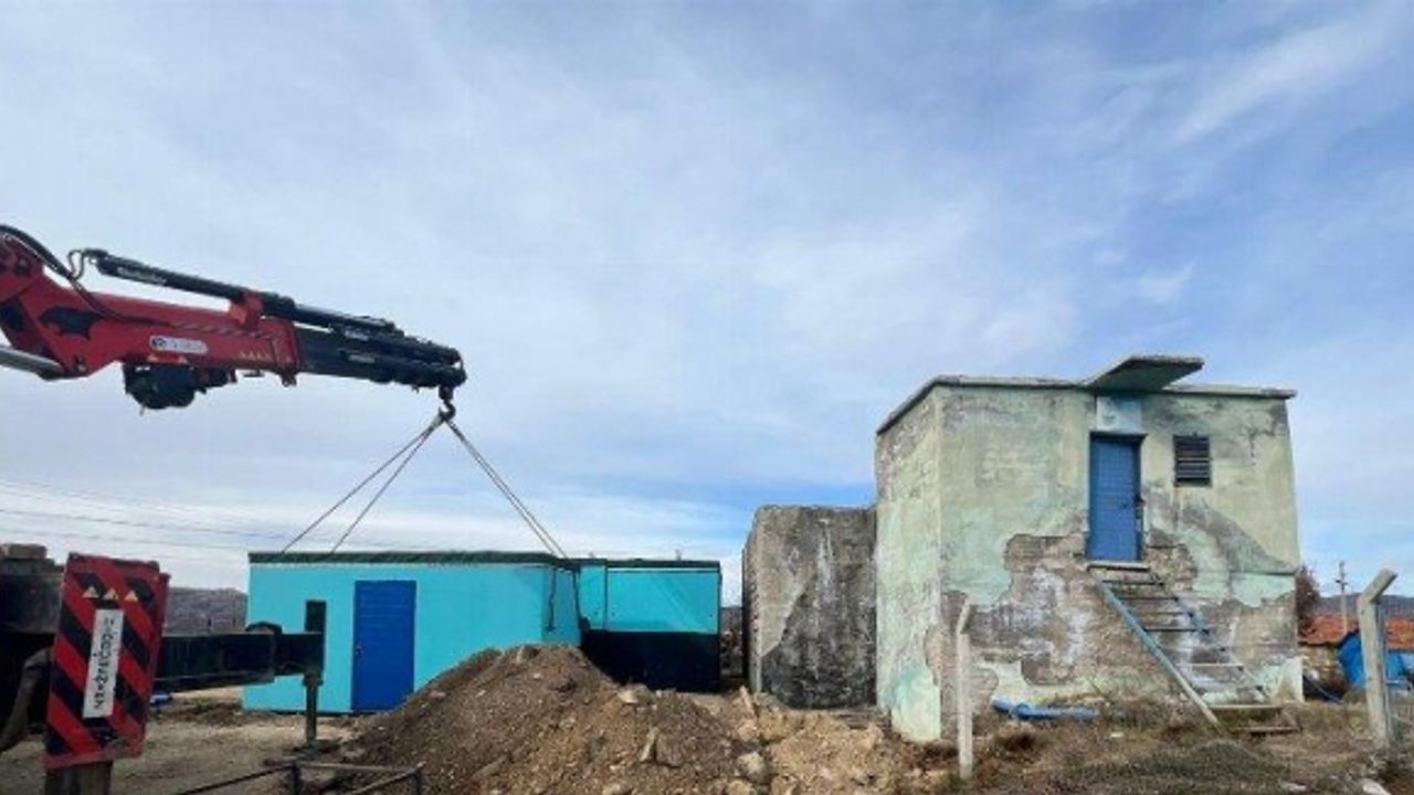 Manisa'da Rahmanlar Mahallesine yeni içme suyu deposu