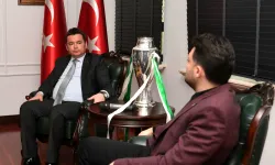 Bursaspor’un şampiyonluk kupası Osmangazi Belediyesi’nde