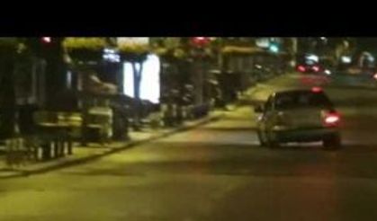 Bağdat Caddesi'nde yürekleri ağıza getiren otomobil