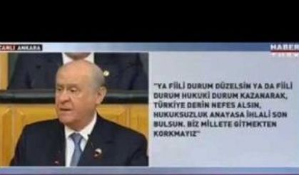 Devlet Bahçeli'den CHP'ye sert sözler