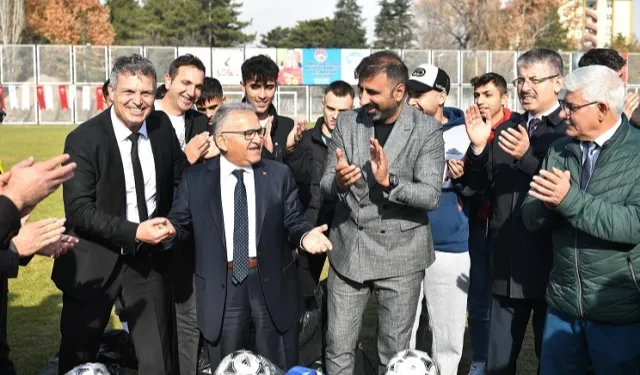 Kayseri Büyükşehir'den amatör spor kulüplerine destek