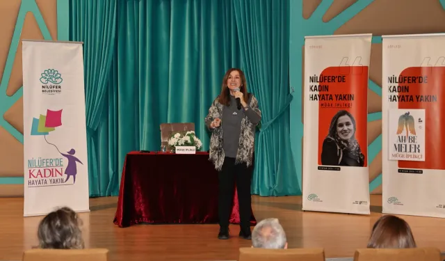 Yazar Müge İplikçi Nilüferli kadınlarla buluştu