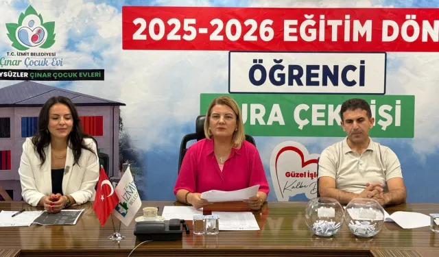 İzmit Çınar Çocuk Evleri’nde kura tamamlandı