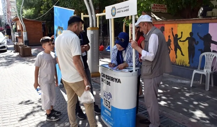 Yerinde Çözüm Standı Diyarbakır Sanat Sokağı’nda